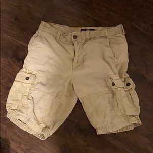 American Eagle Khaki Cargo Shorts